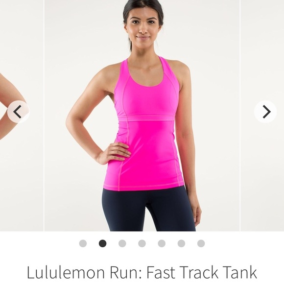 🍋HP🍋Lululemon pink fast track tank - Picture 2 of 14